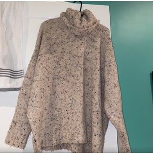 Zara oversized turtleneck sweater!